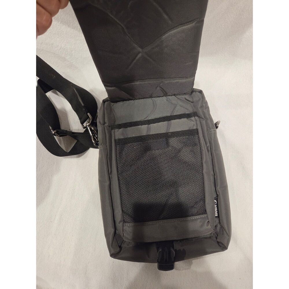 Canon PowerShot PSC 1 Camera Bag Dark Gray Crossbody Shoulder Side Pack Strap - Picture 3 of 7